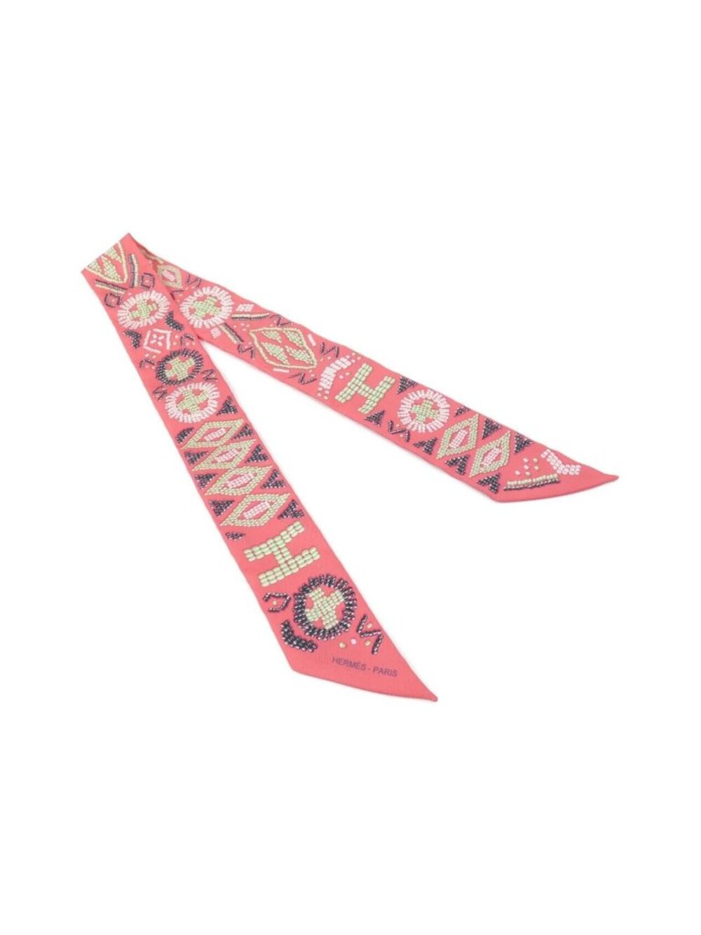 Hermes Kelly en Perles Twilly Scarf